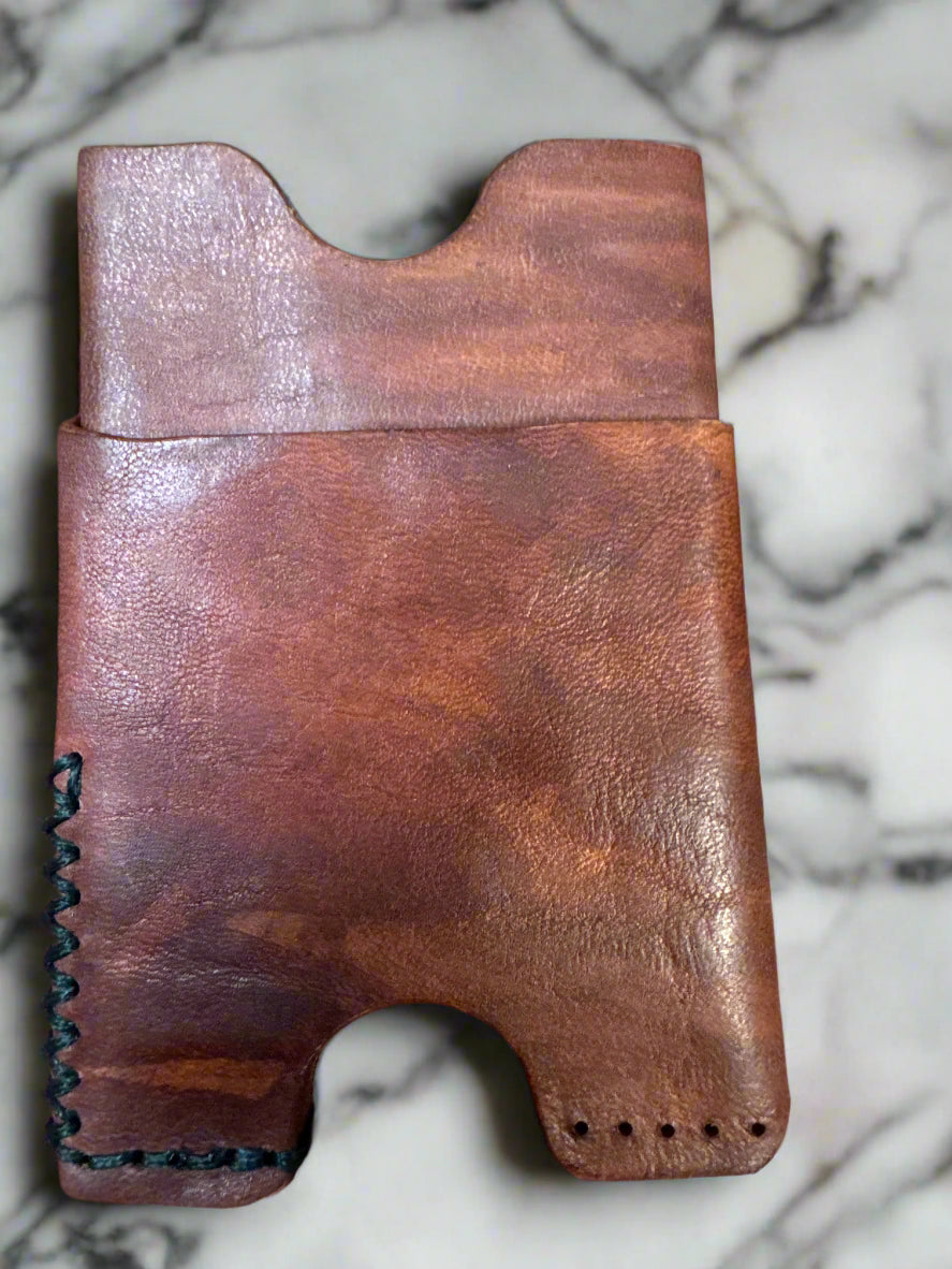 Swirl Style Leather Wallet